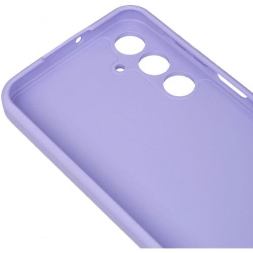 Samsung Galaxy A16 Kılıf Silikon Mat Esnek Kamera Korumalı Biye Kapak - Siyah