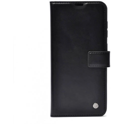 Samsung Galaxy A16 Kılıf Zore Kar Deluxe Kapaklı Kılıf - Siyah