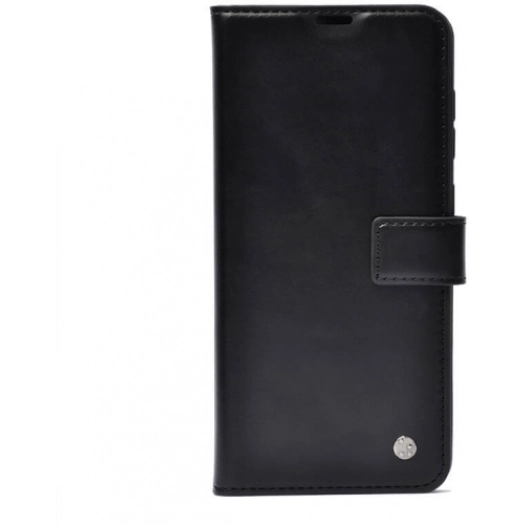 Samsung Galaxy A16 Kılıf Zore Kar Deluxe Kapaklı Kılıf - Siyah