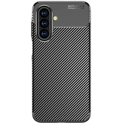 Samsung Galaxy A17 Kılıf Silikon Parmak İzi Bırakmayan Karbon Soft Negro Kapak - Siyah