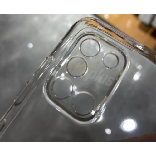 Samsung Galaxy A21s Kılıf Kamera Lens Korumalı İnce Esnek Süper Silikon 0.3mm - Şeffaf