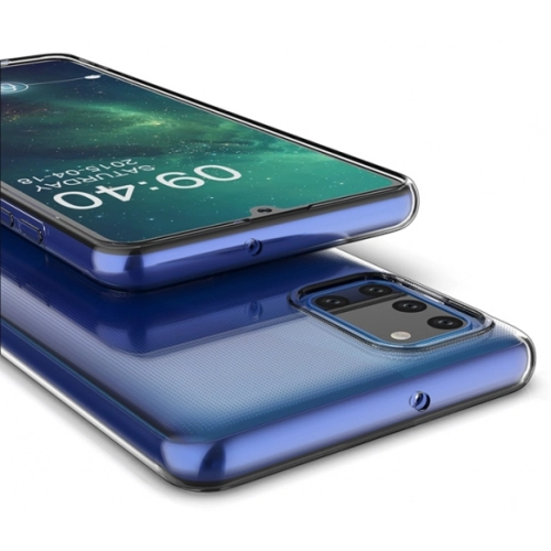 Samsung Galaxy A21s Kılıf Kamera Lens Korumalı İnce Esnek Süper Silikon 0.3mm - Şeffaf