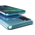 Samsung Galaxy A21s Kılıf Kamera Korumalı Esnek Silikon Kapak - Şeffaf