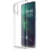 Samsung Galaxy A21s Kılıf Kamera Korumalı Esnek Silikon Kapak - Şeffaf