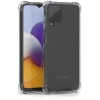 Samsung Galaxy A22 Kılıf Silikon Köşe Korumalı Airbag Darbe Emici Kapak - Şeffaf