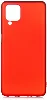 Samsung Galaxy A22 Kılıf İnce Mat Esnek Silikon - Kırmızı