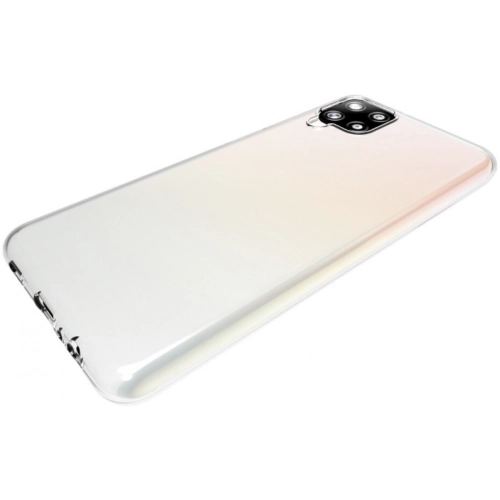 Samsung Galaxy A22 Kılıf Kamera Korumalı Esnek Silikon Kapak - Şeffaf