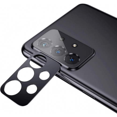 Samsung Galaxy A23 Kamera Lens Koruyucu Film 0.2mm - Siyah