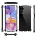 Samsung Galaxy A24 Kılıf Silikon Köşe Korumalı Airbag Darbe Emici Kapak - Şeffaf