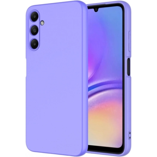 Samsung Galaxy A25 Kılıf İçi Kadife Mat Mara Lansman Silikon Kapak  - Lila