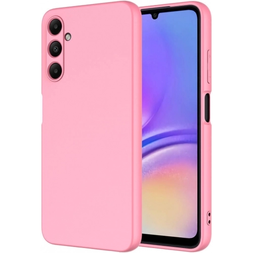 Samsung Galaxy A25 Kılıf İçi Kadife Mat Mara Lansman Silikon Kapak  - Pembe