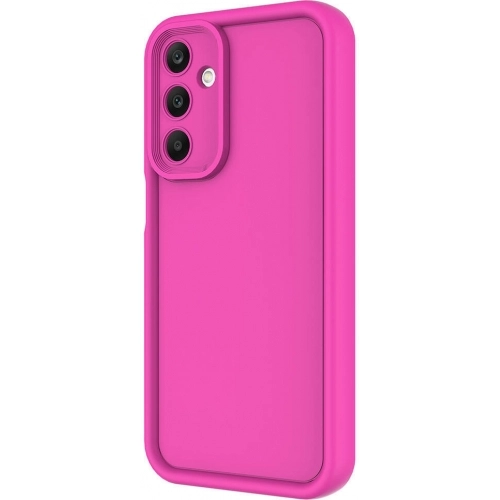 Samsung Galaxy A25 ile Uyumlu Kılıf Kamera Korumalı Silikon Ananas Kapak - Kahve