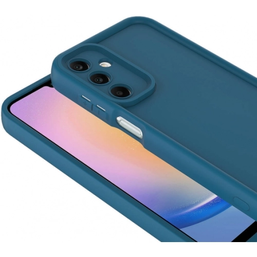 Samsung Galaxy A25 ile Uyumlu Kılıf Kamera Korumalı Silikon Ananas Kapak - Siyah