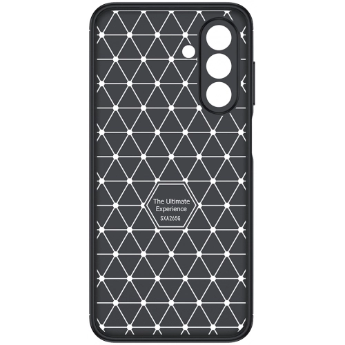 Samsung Galaxy A26 Kılıf Silikon Parmak İzi Bırakmayan Karbon Soft Negro Kapak - Siyah