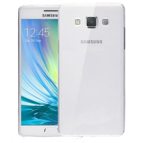 Samsung Galaxy A3 Kılıf Ultra İnce Kaliteli Esnek Silikon 0.2mm - Şeffaf