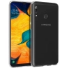 Samsung Galaxy A30 Kılıf Kamera Korumalı Esnek Silikon Kapak - Şeffaf