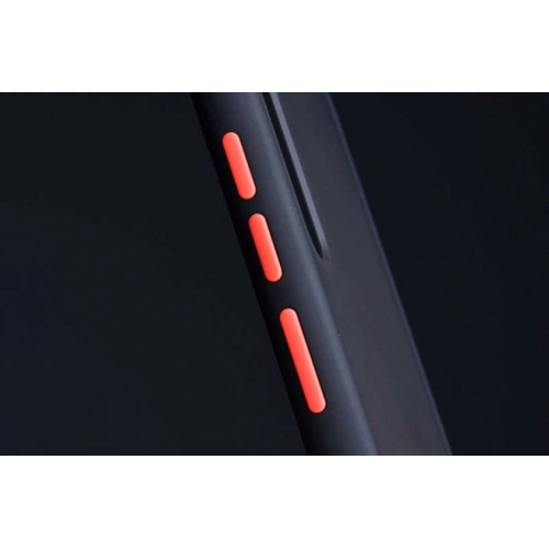 Samsung Galaxy A30s Kılıf Exlusive Arkası Mat Tam Koruma Darbe Emici - Beyaz