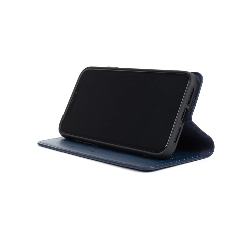 Samsung Galaxy A30s Kılıf Kapaklı Mıknatıslı Cüzdan ve Mıknatıslı Silikon Kılıf - Lacivert