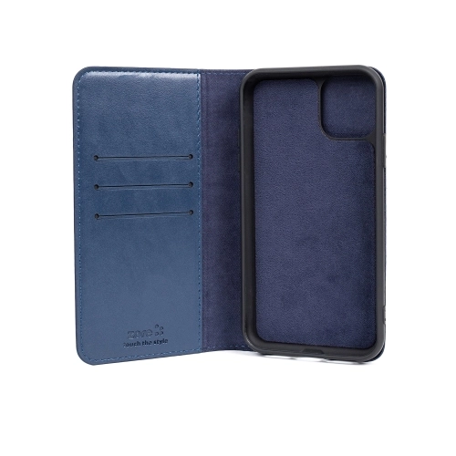 Samsung Galaxy A30s Kılıf Kapaklı Mıknatıslı Cüzdan ve Mıknatıslı Silikon Kılıf - Lacivert