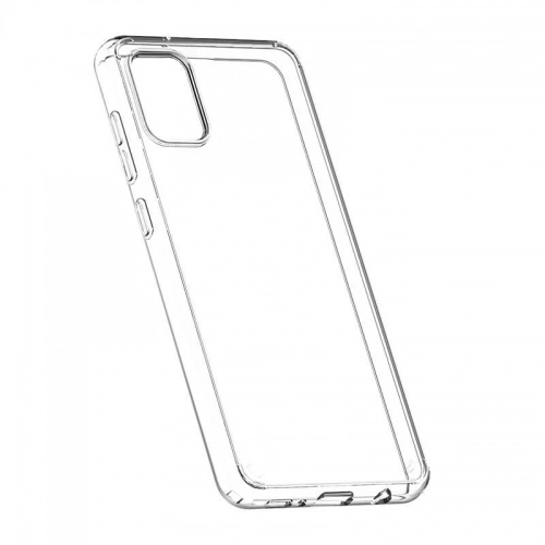 Samsung Galaxy A31 Kılıf Korumalı Kenarları Silikon Arkası Sert Coss Kapak - Şeffaf