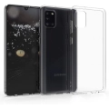 Samsung Galaxy A31 Kılıf Kamera Korumalı Esnek Silikon Kapak - Şeffaf