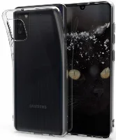 Samsung Galaxy A31 Kılıf Ultra İnce Esnek Süper Silikon 0.3mm - Şeffaf
