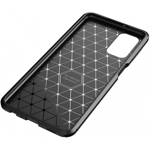 Samsung Galaxy A32 4G Kılıf Silikon Parmak İzi Bırakmayan Karbon Soft Negro Kapak - Siyah