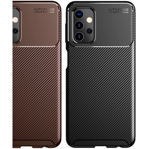 Samsung Galaxy A32 4G Kılıf Silikon Parmak İzi Bırakmayan Karbon Soft Negro Kapak - Siyah