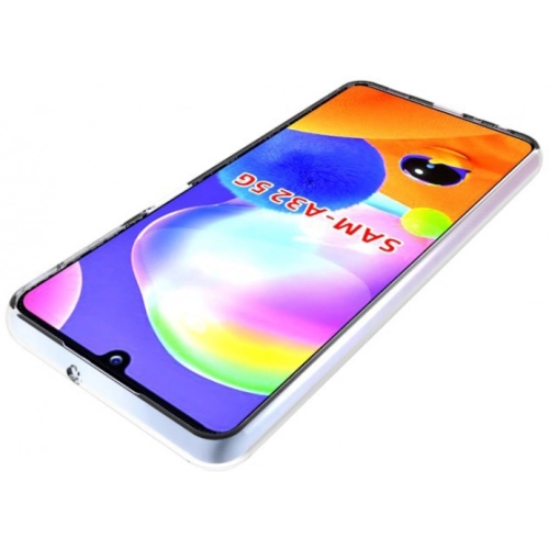 Samsung Galaxy A32 4G Kılıf Kamera Korumalı Esnek Silikon Kapak - Şeffaf