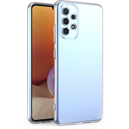 Samsung Galaxy A33 5G Kılıf Kamera Korumalı Esnek Silikon Kapak - Şeffaf