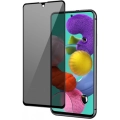 Samsung Galaxy A33 5G Kırılmaz Cam 5D Ekran Koruyucu Karartmalı Hayalet Cam Privacy Tam Kapatan - Siyah