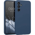 Samsung Galaxy A34 Kılıf İnce Soft Mat Renkli Esnek Silikon Kapak - Lacivert
