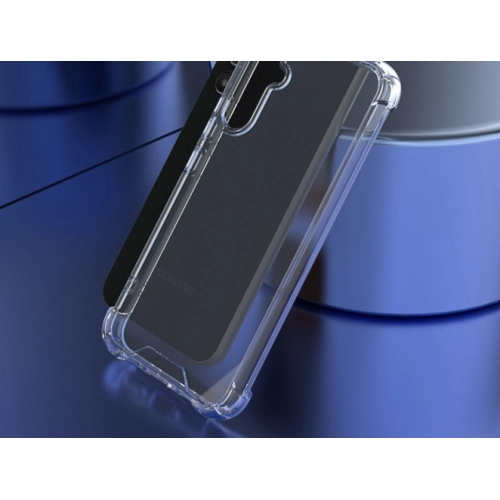 Samsung Galaxy A34 Kılıf Silikon Köşe Korumalı Airbag Darbe Emici Kapak - Şeffaf