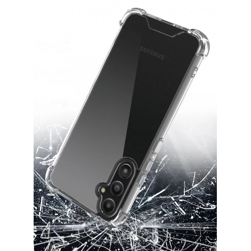 Samsung Galaxy A34 Kılıf Silikon Köşe Korumalı Airbag Darbe Emici Kapak - Şeffaf