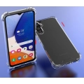 Samsung Galaxy A34 Kılıf Silikon Köşe Korumalı Airbag Darbe Emici Kapak - Şeffaf