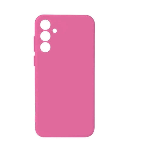 Samsung Galaxy A35 Kılıf Silikon Mat Esnek Kamera Korumalı Biye Kapak - Pembe