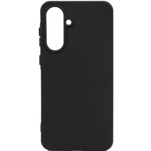 Samsung Galaxy A36 Kılıf Silikon Mat Esnek Kamera Korumalı Biye Kapak - Siyah