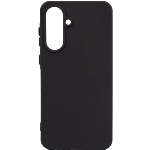 Samsung Galaxy A36 Kılıf Silikon Mat Esnek Kamera Korumalı Biye Kapak - Siyah