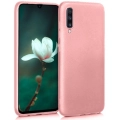 Samsung Galaxy A50 Kılıf İnce Soft Mat Renkli Esnek Silikon Kapak - Rose Gold