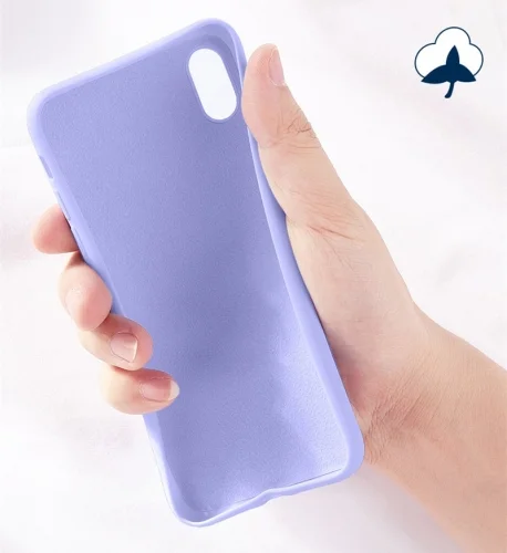 Samsung Galaxy A50 Kılıf Liquid Serisi İçi Kadife İnci Esnek Silikon Kapak - Mavi