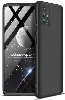Samsung Galaxy A51 Kılıf 3 Parçalı 360 Tam Korumalı Rubber AYS Kapak  - Siyah