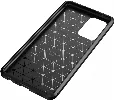 Samsung Galaxy A52s Kılıf Karbon Serisi Mat Fiber Silikon Negro Kapak - Lacivert