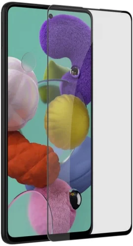 Samsung Galaxy A52s Seramik Tam Kaplayan Mat Ekran Koruyucu - Siyah