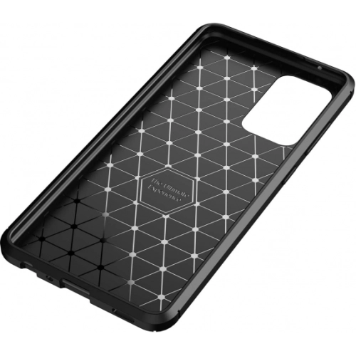 Samsung Galaxy A53 Kılıf Silikon Parmak İzi Bırakmayan Karbon Soft Negro Kapak - Siyah