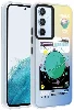 Samsung Galaxy A54 Kılıf Desenli Zore Dragon Sert Kapak - Gezegen