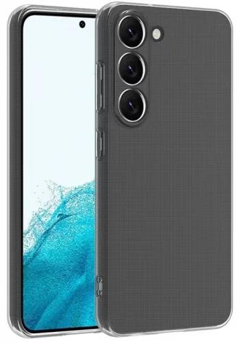 Samsung Galaxy A54 Kılıf Kamera Lens Korumalı Esnek Süper Silikon 0.3mm - Şeffaf