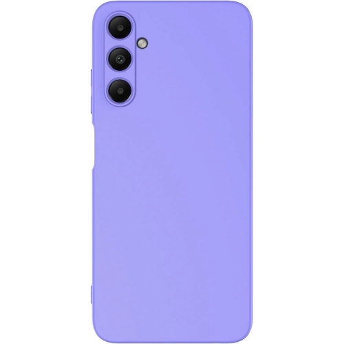 Samsung Galaxy A55 Kılıf İçi Kadife Mat Mara Lansman Silikon Kapak - Koyu Mor