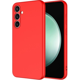 Samsung Galaxy A56 Kılıf İçi Kadife Mat Yüzey Mara Lansman Kapak  - Kırmızı