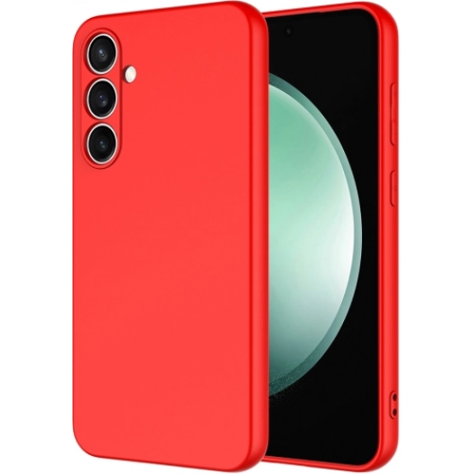 Samsung Galaxy A56 Kılıf İçi Kadife Mat Yüzey Mara Lansman Kapak  - Kırmızı