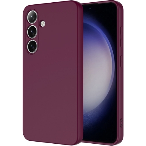 Samsung Galaxy A56 Kılıf İçi Kadife Mat Yüzey Mara Lansman Kapak  - Koyu Mor